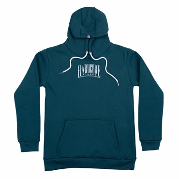 Athens Hardcore Balaclava Hoodie - petrol